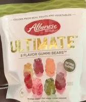 入っている砂糖の量 gummi bears