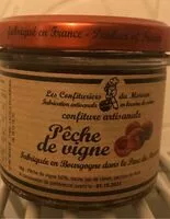 Quantité de sucre dans Pêche de vigne