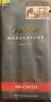 Cantidad de azúcar en Chocolat Madagascar