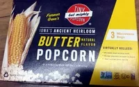 Sugar and nutrients in Tiny but mighty popcorn