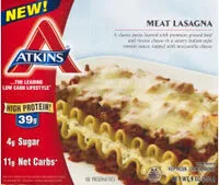 入っている砂糖の量 Meat lasagna