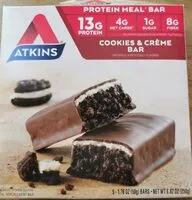 चीनी की मात्रा Cookies & crème bar