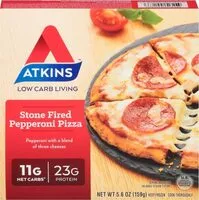 入っている砂糖の量 Stone fired pepperoni pizza