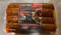 İçindeki şeker miktarı Spicy mexican chipotle plant based sausages