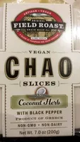 İçindeki şeker miktarı Vegan chao slices