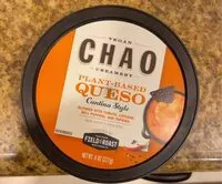 İçindeki şeker miktarı Plant based Queso