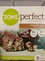 Sugar and nutrients in Zone perfect