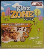 İçindeki şeker miktarı Peanut butter chocolate chip bar