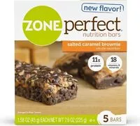 İçindeki şeker miktarı Salted caramel brownie nutrition bars