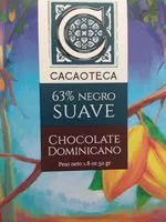 Suhkur ja toitained sees Cacaoteca