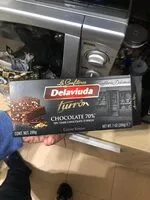Quantité de sucre dans Turrón Negro 70%
