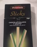 Quantité de sucre dans Sticks de mojito