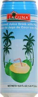 İçindeki şeker miktarı Coconut juice drink with pulp