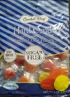 Sugar and nutrients in Coastal bay confections