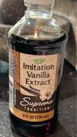 Suhkru kogus sees Imitation Vanilla Extract