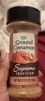 Suhkru kogus sees Ground Cinnamon