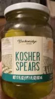 Suhkru kogus sees Kosher Spears