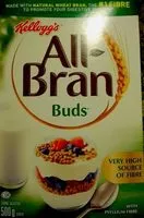 Sugar and nutrients in All bran