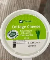 Количество сахара в Cottage cheese ciboulette