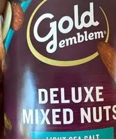 Sokerin määrä sisällä Deluxe Mixed Nuts Light Sea Salt