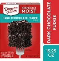 含糖量 Perfectly moist dark chocolate fudge cake mix