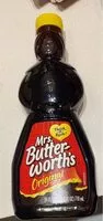 糖質や栄養素が Mrs butterworth s