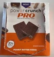 入っている砂糖の量 Power Crunch enegy bar