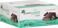 入っている砂糖の量 Chocolate mint protein energy bars