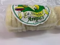 Azúcar y nutrientes en Arepas la abuelita