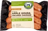 Jumlah gula yang masuk Apple Gouda Uncured Sausage
