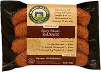 Jumlah gula yang masuk Spicy Italian Uncured Sausage