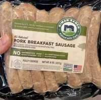 Jumlah gula yang masuk Pork Breakfast Sausage