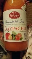 चीनी की मात्रा Gazpacho