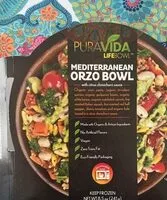 İçindeki şeker miktarı Mediterranean orzo bowl