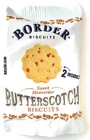 Sugar and nutrients in Border biscuits