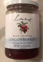 चीनी की मात्रा wild swedish lingonberries