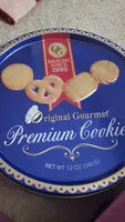 चीनी और पोषक तत्व Original gourmet premium cookies