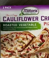 Jumlah gula yang masuk Cauliflower Crust Pizza Roasted Vegetable