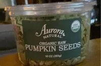 Quantité de sucre dans Organic Raw Pumpkin Seeds