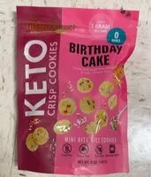 Zuckermenge drin Keto Crisp Cookies