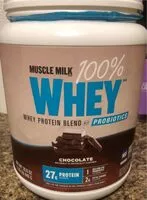 Amount of sugar in Muscle milk 100% whey