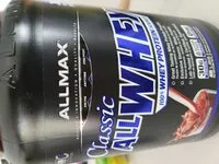 Количество сахара в Classic All Whey