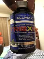 Sugar and nutrients in Allmax