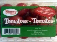 Количество сахара в Tomatoes