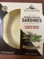 चीनी की मात्रा Gourmet Brisling Sardines