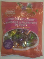 入っている砂糖の量 Fruit Filled Candy