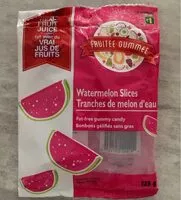 入っている砂糖の量 Watermelon Slices