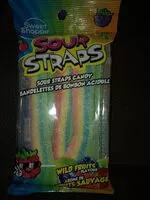 入っている砂糖の量 Wild Fruits Flavour Sour Straps