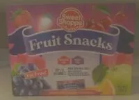 入っている砂糖の量 Fruit Snacks