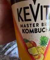 Suhkru kogus sees Kevita  Master Brew Kombucha Peach Pineapple